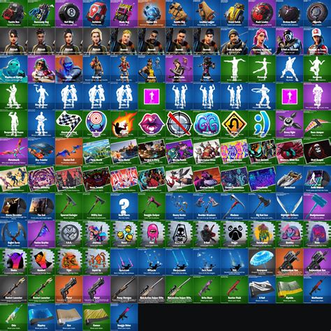 All Fortnite Cosmetics